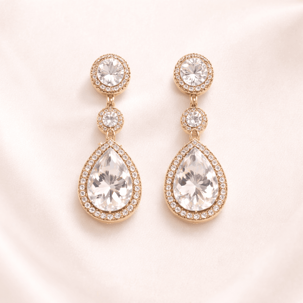 Crystal Drop Earrings
